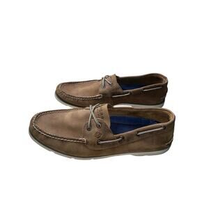 Sperry Top-Sider Leather Boat Shoes Brown Men’s Size 13 Casual Deck Shoes